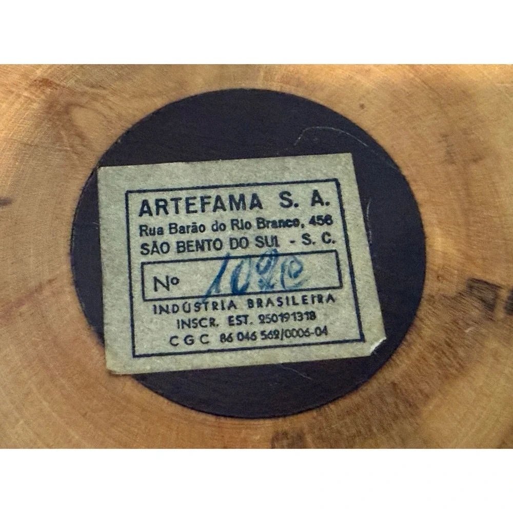Jewelry box made from Araucaria wood knots with lid,‎ hand-turned Folk Art